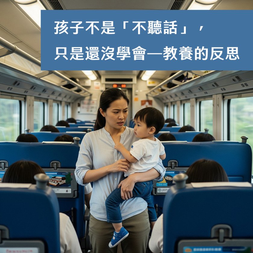 孩子不是「不聽話」，只是還沒學會—教養的反思